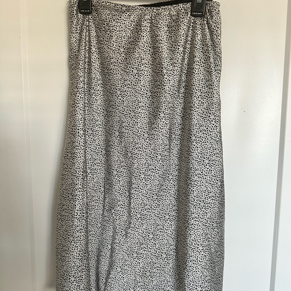 Sienna Sky long, flare skirt.